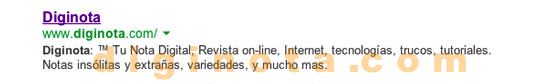 Página principal de Google