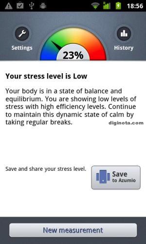 Stress checker apps para cuidar el corazón - Azumio Inc.