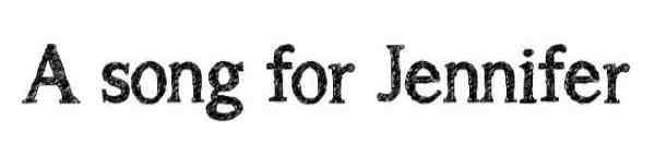 A song for Jennifer Font 0024 600x133 40 Beautiful Decorative Free Fonts for Designers