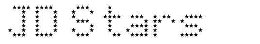 JD Stars Regular font 0026 40 Beautiful Decorative Free Fonts for Designers