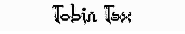 Tobin Tax Font 0014 600x105 40 Beautiful Decorative Free Fonts for Designers