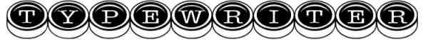 Typewriter Keys Font 0018 600x72 40 Beautiful Decorative Free Fonts for Designers