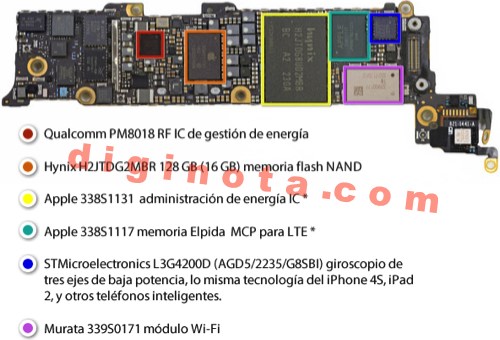 Desarmar y reparar un iPhone 5 paso a paso foto-Tutorial 236