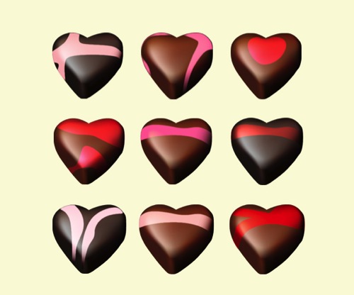 Colección de iconos o recursos gráficos para el día de San Valentin gratis 92