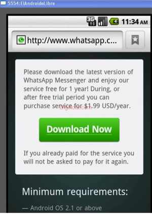 WhatsApp descarga