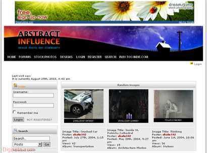 Abstract Influence - Image Portal