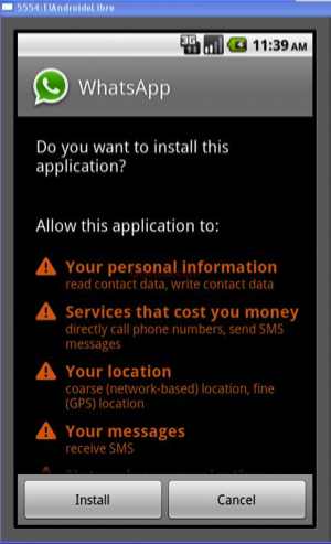 instalacion WhatsApp