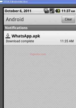 pantalla notificaciones