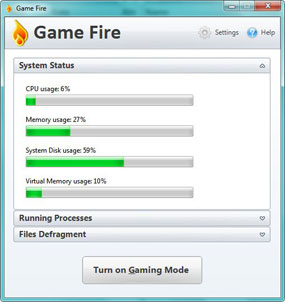 Game Fire: Optimización de Windows para juegos 5