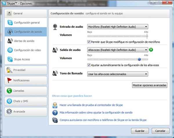 Skype videovigilancia