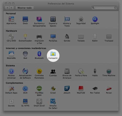Cómo compartir carpetas entre Mac OS y Windows 1