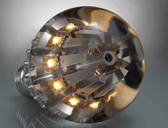 Bombillo LED de 100W. Imagen cortesía de switchlightbulbs.com