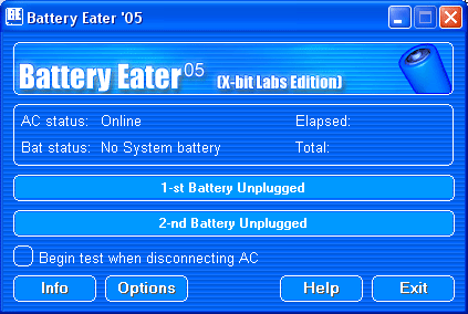 Cómo mejorar la batería de tu portátil o Laptop con Battery Eater 5