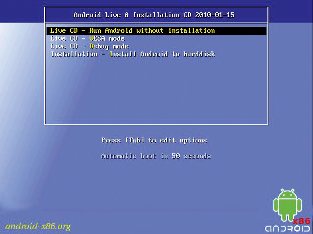 Cómo instalar Android en el netbook, Paso a Paso 41