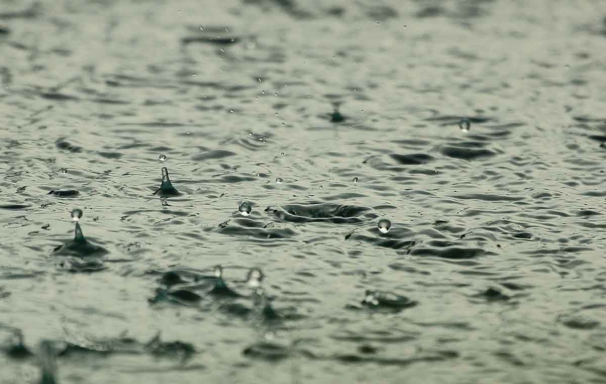 velocidad de la lluvia