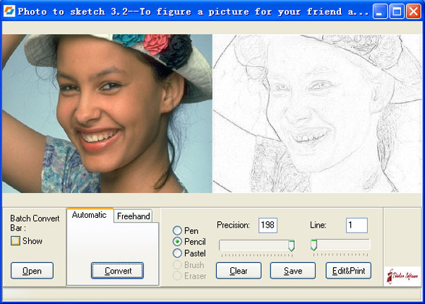 convertir fotos en dibujos