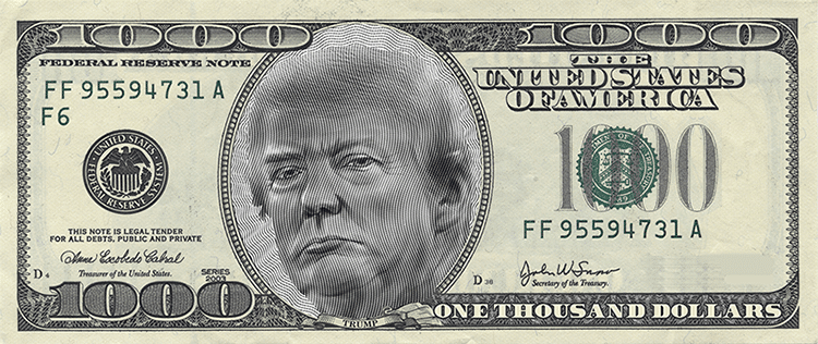 Puedes poner tu rostro en cualquier billete en forma personalizada: