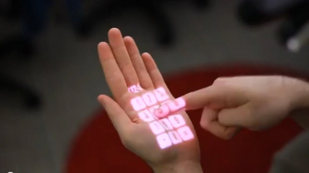OmniTouch de Microsoft, un teclado en cualquier superficie 47