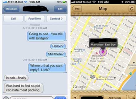 Descubrió la infidelidad de su mujer por el Iphone 4 21