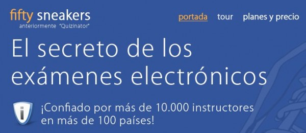 El objetivo es permitir que los profesores puedan crear, organizar, e imprimir documentos, cuestionarios y exámenes por Internet: Fifty Sneakers 15