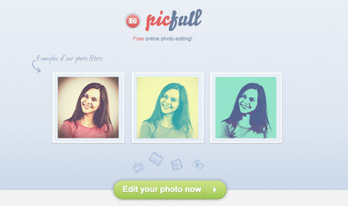 Cómo aplicar filtros o efectos a las fotos gratis y fácil con Picfull 28
