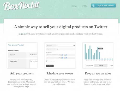 Promociona tus ventas y productos vía Twitter con BoxRockit 17