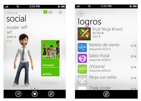 Controla tu peril de Xbox live desde My box LIVE 70