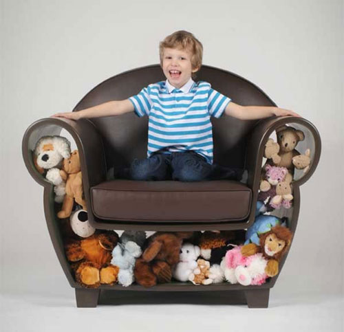 sillon con contenedor