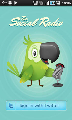 Aplicación Android que nos permite escuchar los Tweets: The Social Radio 13