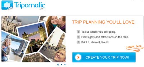 Realizar la planificación o el itinerario de tus viajes nunca fue tan fácil con: Tripomatic.com 1