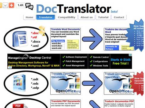 Traduce documentos enteros de Microsoft Office sin perder formato con DocTranslator + video 36