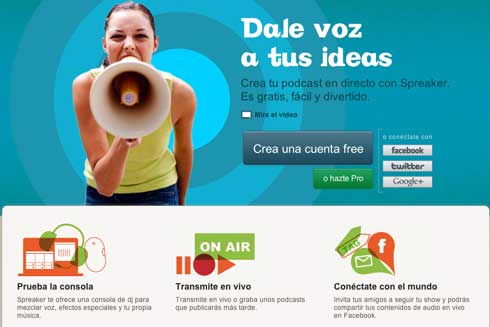 Spreaker difundir y compartir podcast de audio personal directos a través de la Internet 31