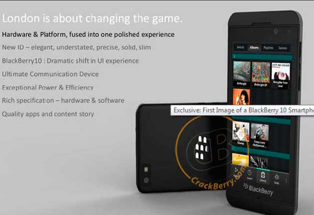 RIM apuesta todo en el lanzamiento del BlackBerry London un "Superblackberry" 1