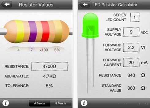 Como tener toda la información de componentes de electrónica en tu iPhone con Circuit Playground 7