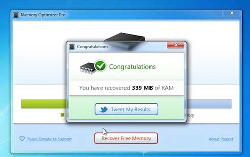 Como optimizar o mejorar la memoria RAM en Windows XP, 7, 8, vista 7
