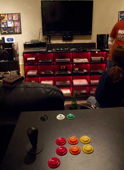 La mejor sala hogareña de videogames 1