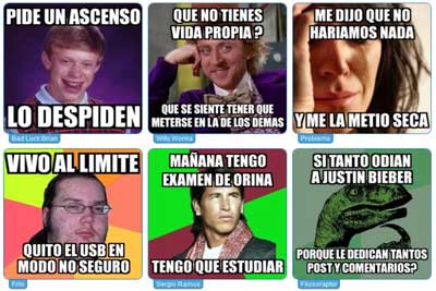 Crear MEMES online y gratis para tus perfiles en Redes Sociales, Blackberry Pin WhatsApp, etc 31