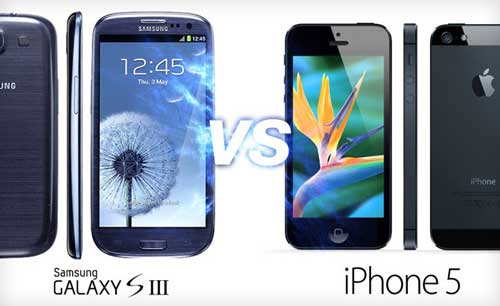 El nuevo iPhone 5 vs el Samsung Galaxy S III, Comparativa 3