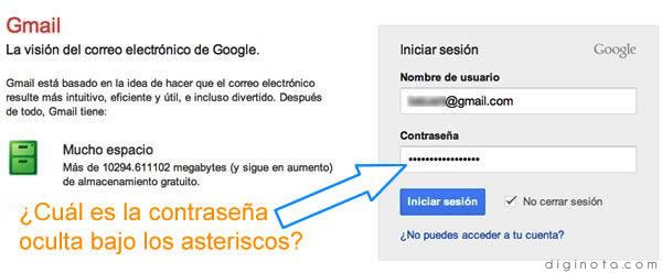 descubrir password de email