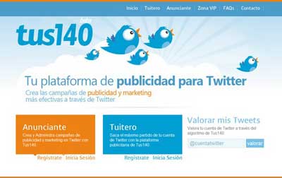 Como ganar dinero con tu cuenta de Twitter con Tus140.com 41