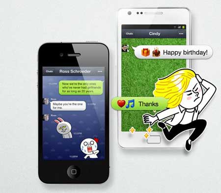 Como es Line, el rival de WhatsApp 53
