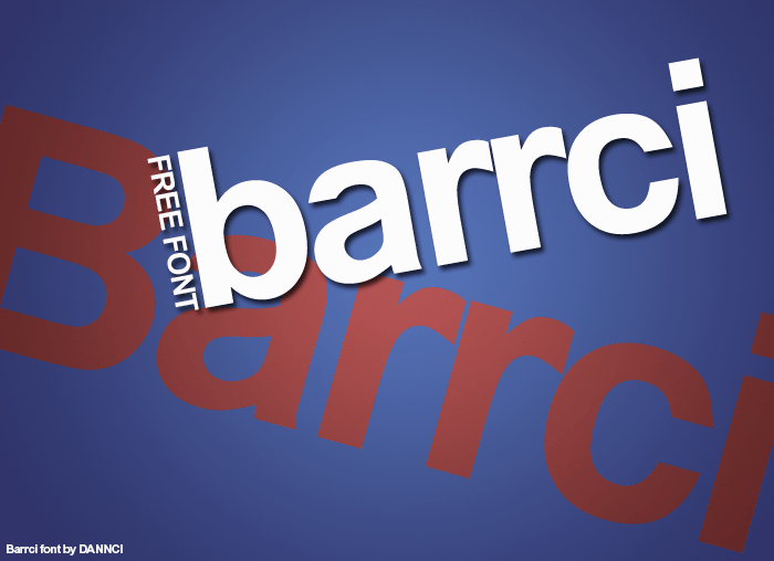 Barrci Free Elegant font