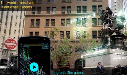 Google ahora tiene un Juego que se juega en la vida real : Ingress 21