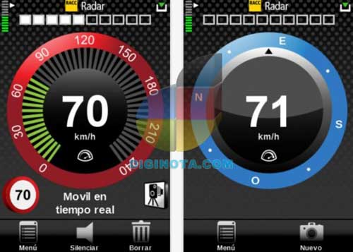 radares españa para iphone y android