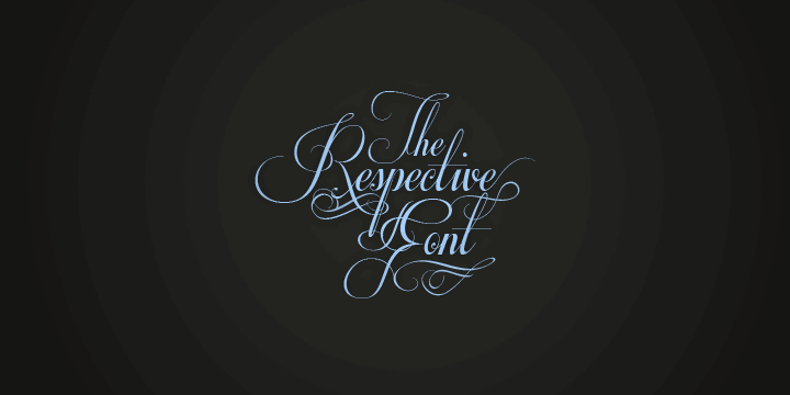 Respective font