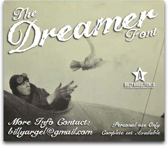 The Dreamer font