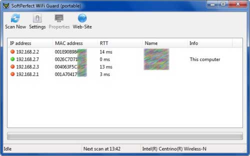 SoftPerfect WiFi Guard