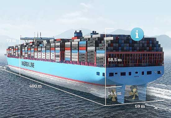 Mire la construcción del más grande y mayor barco del mundo 58