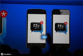Blackberry BBM muy pronto para Android y el iPhone 10