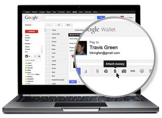 Gmail permite enviar dinero 1